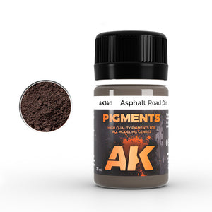 AK Interactive - Pigments - Asphalt Road Dirt