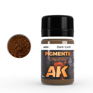 AK Interactive - Pigments - Dark Earth