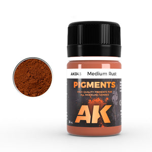 AK Interactive - Pigments - Medium Rust