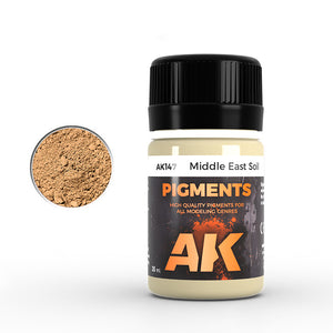 AK Interactive - Pigments - Middle East Soil