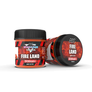 AK Interactive Terrains Fire Land 100ml AK1218