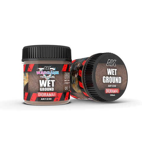 Image of AK Interactive Terrains Wet Ground 100ml AK1230