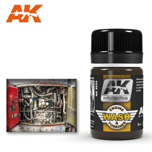 AK Interactive Weathering - Aircraft Engine Wash