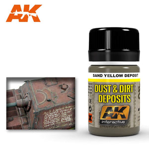 AK Interactive Weathering - Sand Yellow Deposit