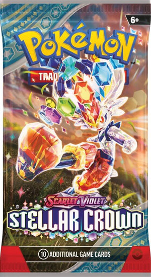 Pokemon TCG Scarlet and Violet Stellar Crown Booster Pack