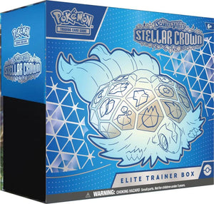 Pokemon TCG Scarlet and Violet Stellar Crown Elite Trainer Box