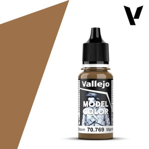 Vallejo Model Colour - Mustard Brown 18ml