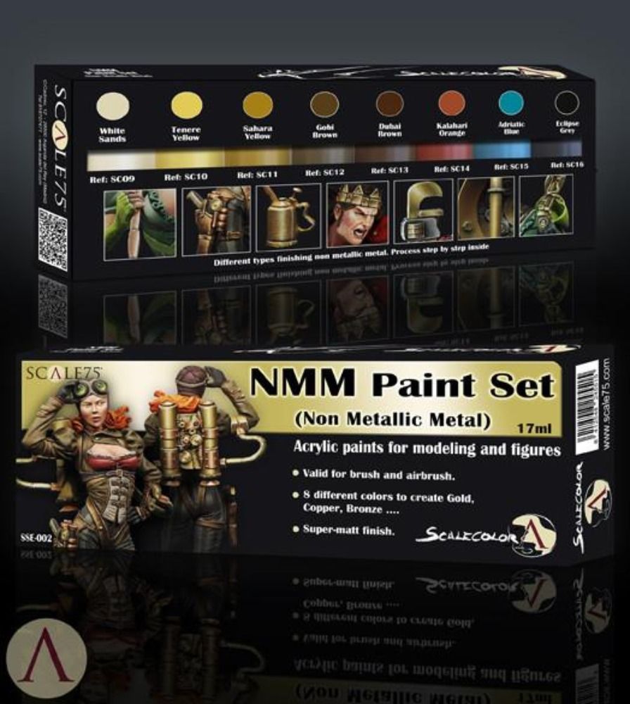Kit de Tintas NMM GOLD - Non Metallic Metal - RPG